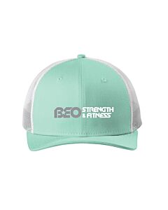 New Era® Snapback Low Profile Trucker Cap - Embroidery 